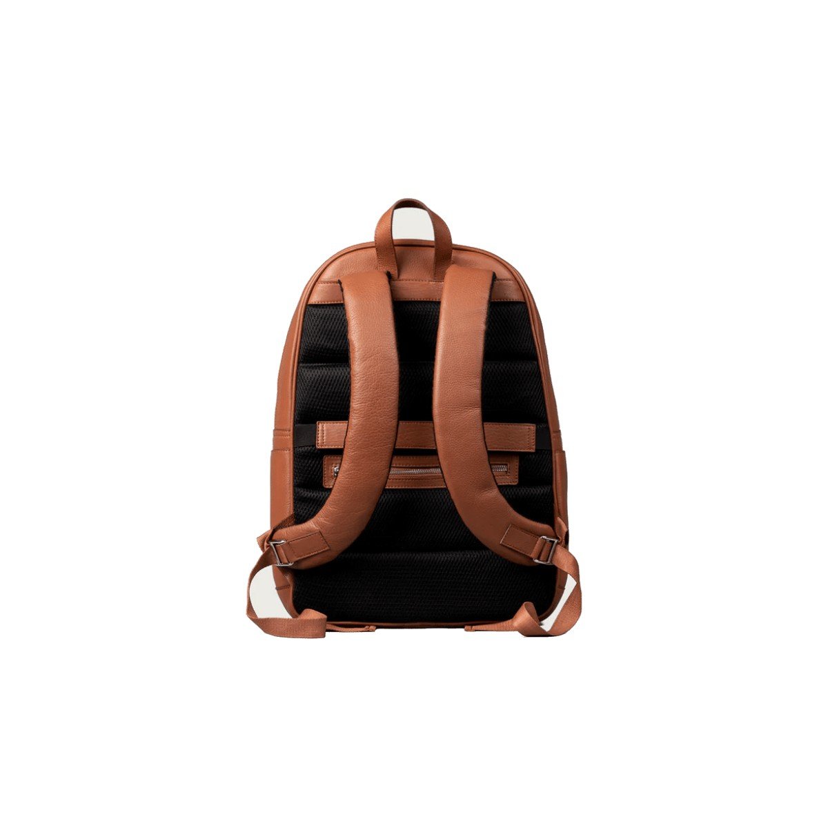 The Philos Brown Leather Backpack