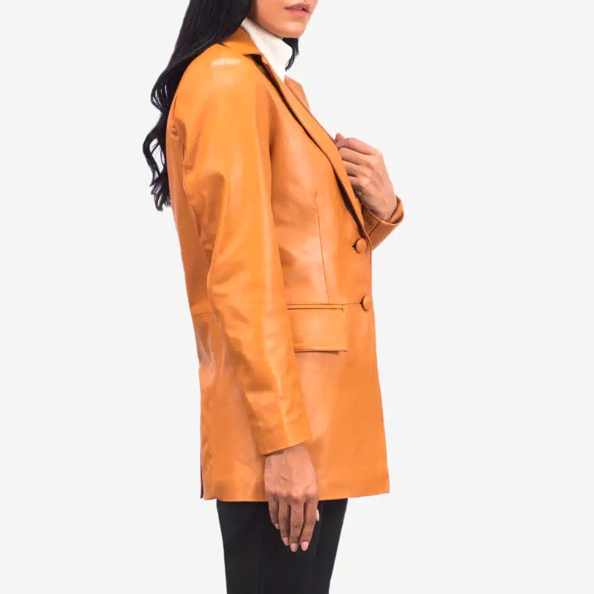 Marilyn Leather Blazer