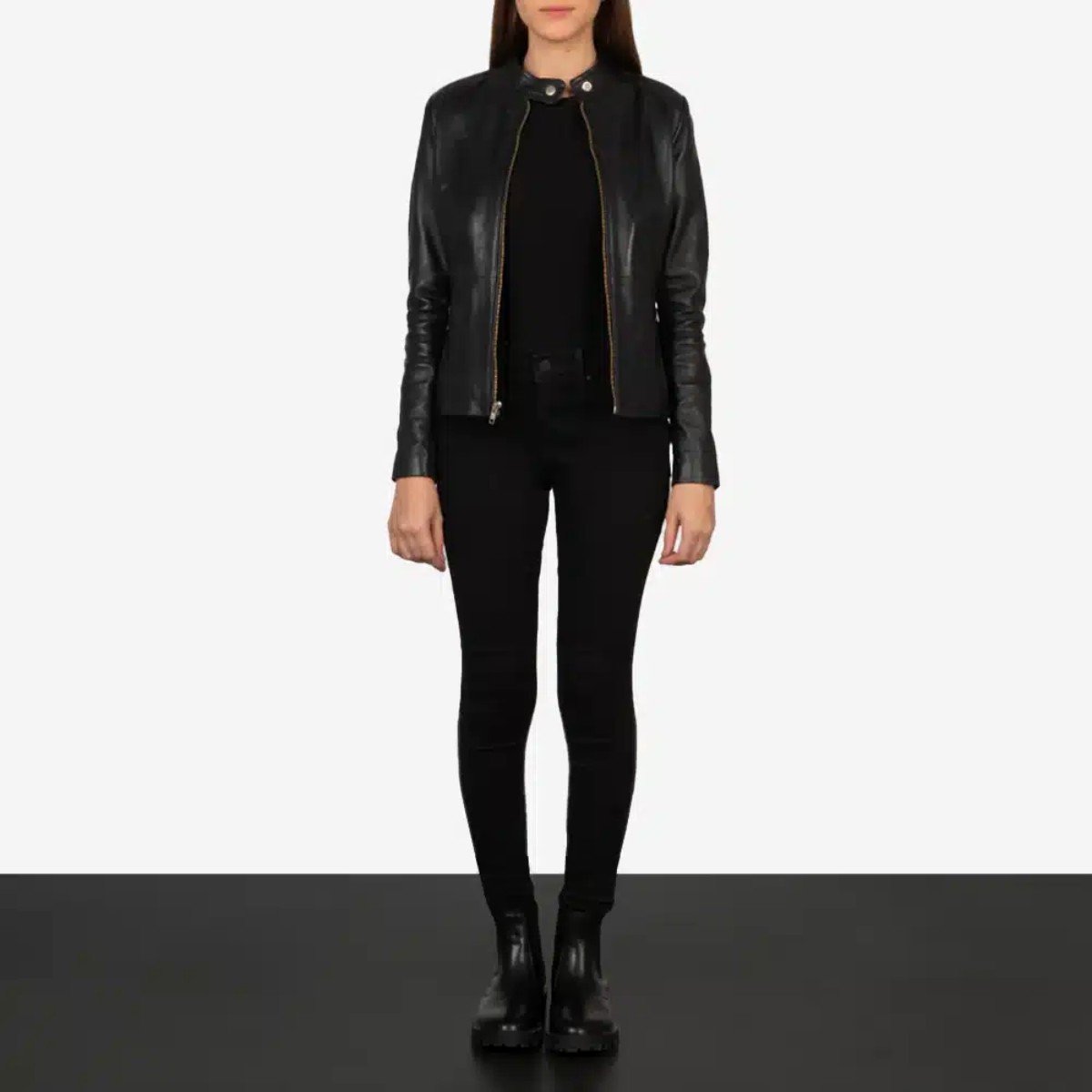 Rave Leather Biker Jacket