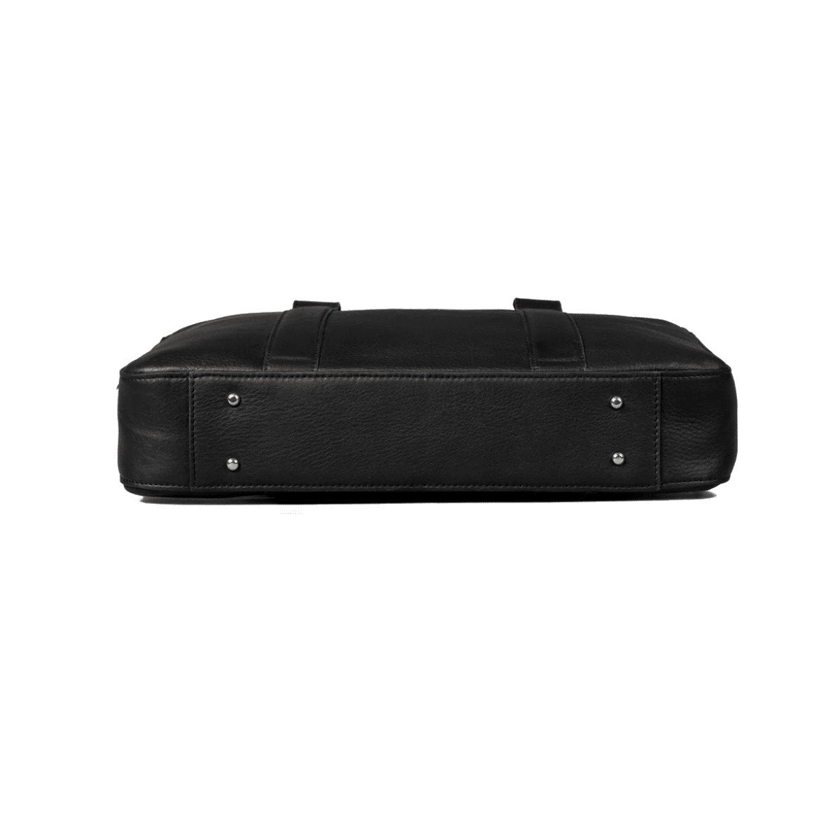 The Captain Black Leather Briefcase