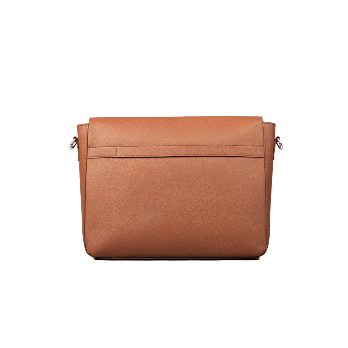 The Carismatico Brown Leather Messenger Bag