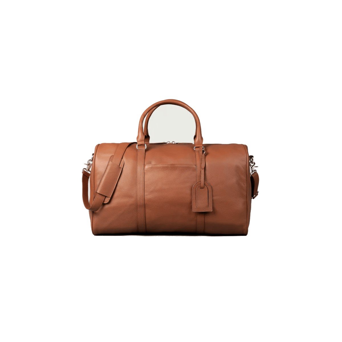 The Darrio Brown Leather Duffle Bag