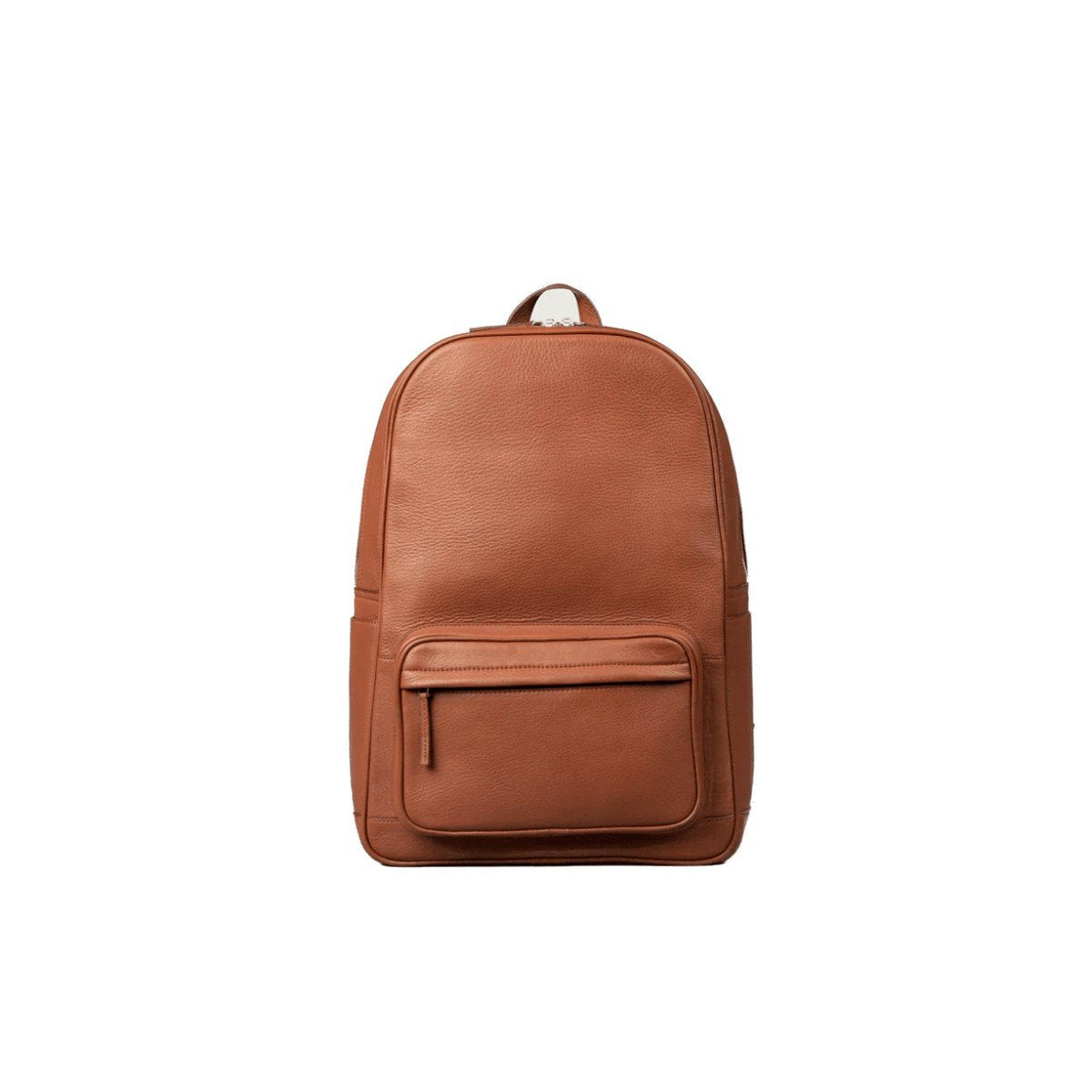 The Philos Brown Leather Backpack