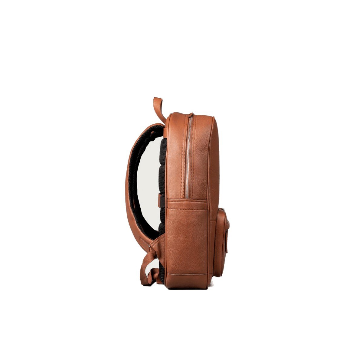 The Philos Brown Leather Backpack