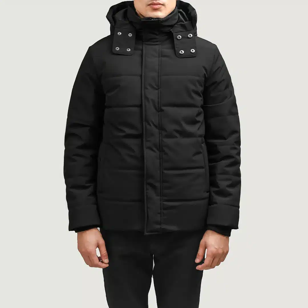 Exton Hooded Down Puffer Jacket - Image 4