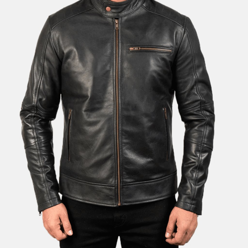 Dean Leather Biker Jacket