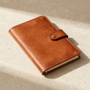 Cognac Traveler Journal Cover