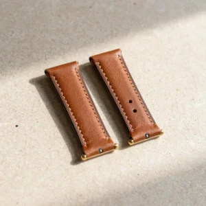Saddle Leather Watch Strap