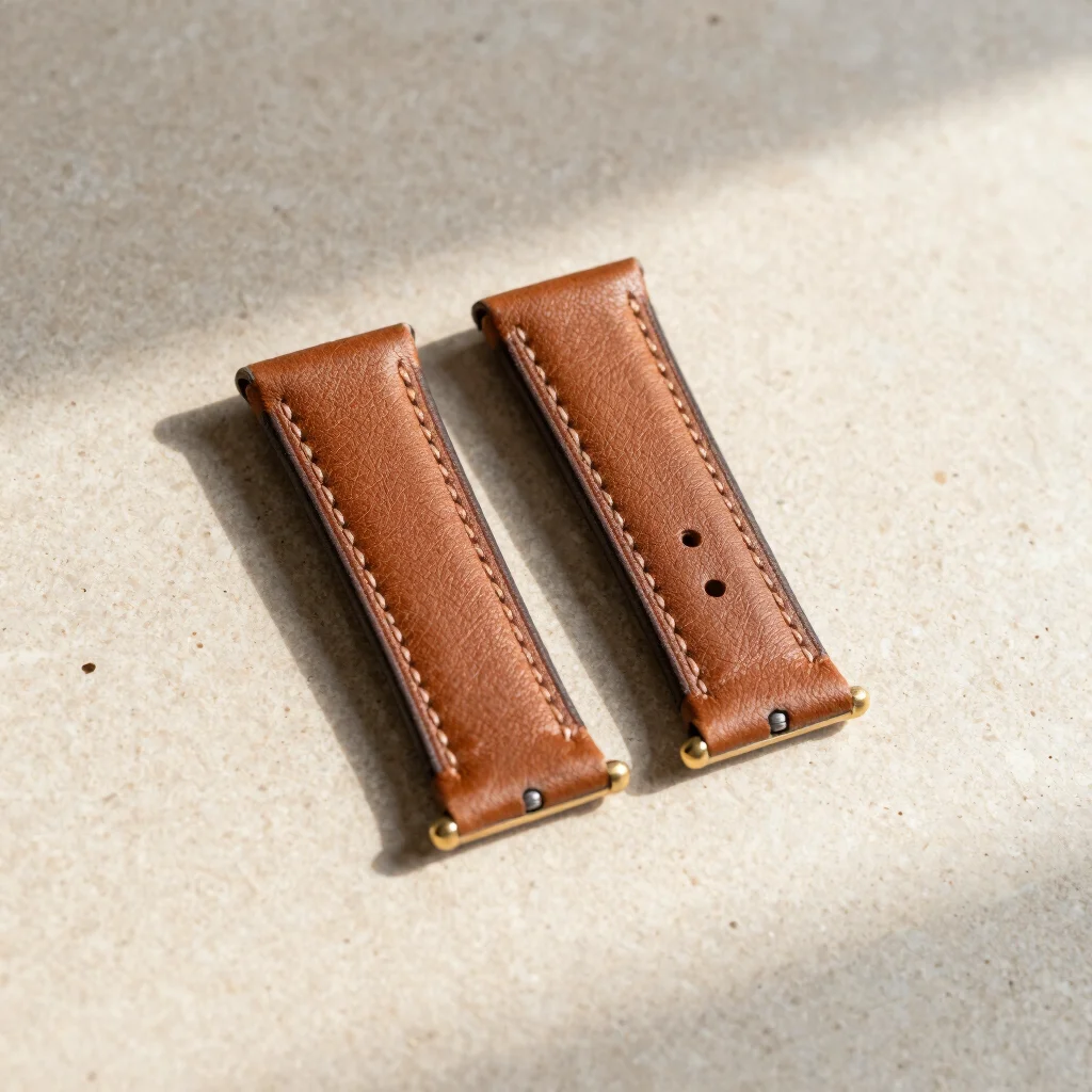 Saddle Leather Watch Strap